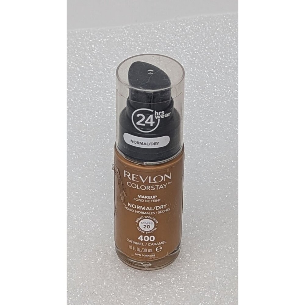 Revlon Colorstay Makeup SPF 20 Normal/Dry Skin 24-Hour Wear 400 Caramel/Caramel